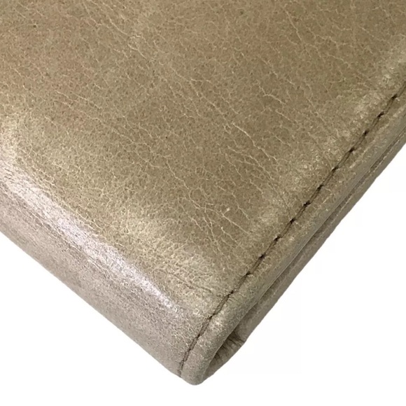 MIU MIU Wallet Long Wallet Matelasse Round Zipper Beige Leather - Picture 14 of 14